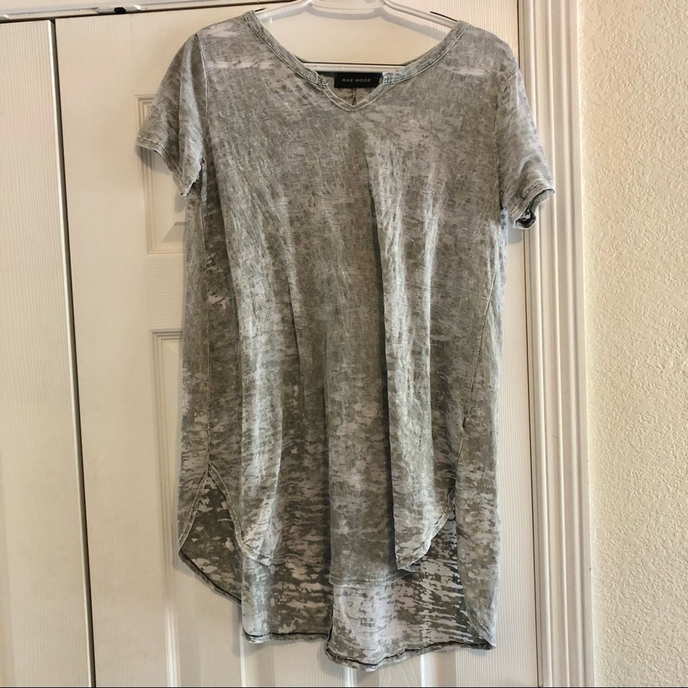 Rae Mode boutique grey top/blouse